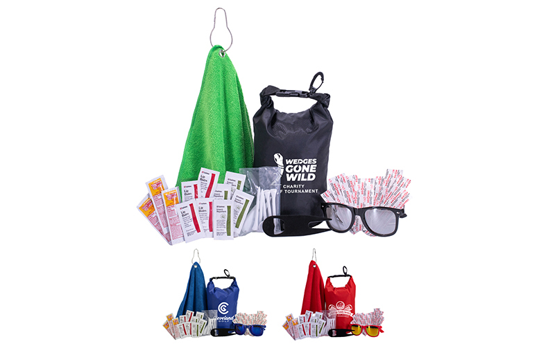 30 Piece Golf Kit in Deluxe Dry Bag 30 Piece Golf Kit in Deluxe Dry Bag
